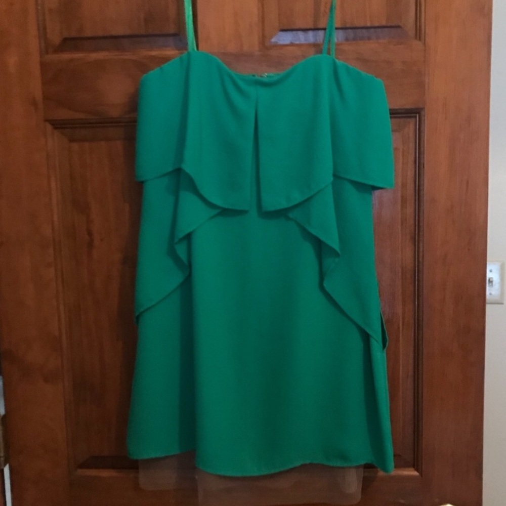 BCBG Green Cocktail Dress